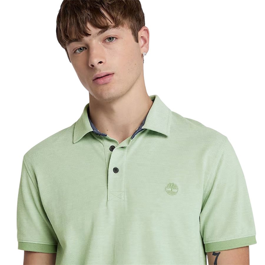 Polo Oxford a Maniche Corte Baboosic Brook da Uomo Timberland | TB0A6BWGEC6